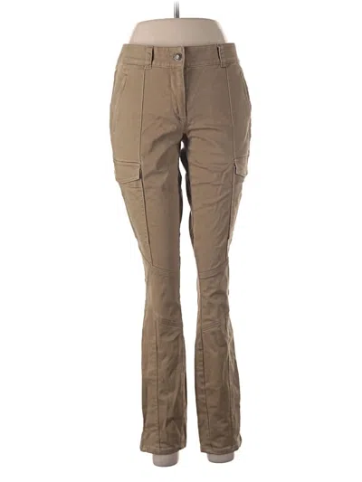 Pre-owned Ann Taylor Loft Cargo Pants In Brown