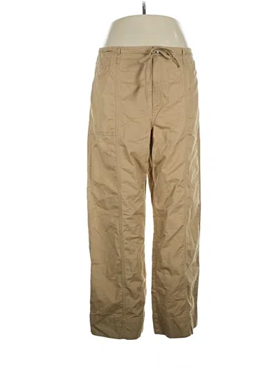Pre-owned Ann Taylor Loft Cargo Pants In Brown