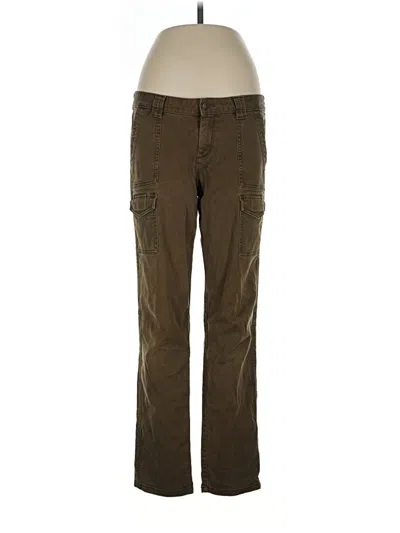 Pre-owned Ann Taylor Loft Cargo Pants In Brown