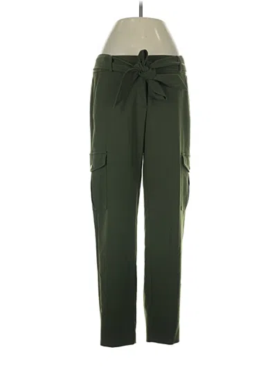 Pre-owned Ann Taylor Loft Cargo Pants In Green