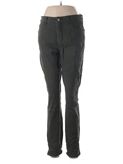 Pre-owned Ann Taylor Loft Cargo Pants In Green
