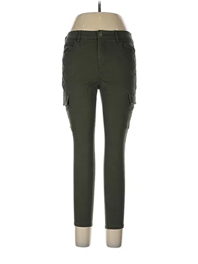 Pre-owned Ann Taylor Loft Cargo Pants In Green