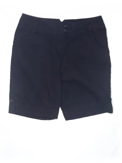 Pre-owned Ann Taylor Loft Cargo Shorts In Black