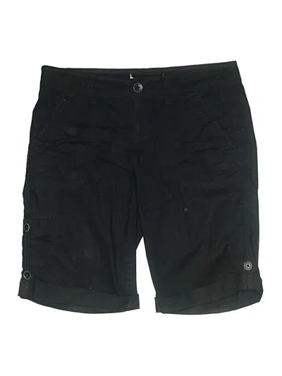 Pre-owned Ann Taylor Loft Cargo Shorts In Black