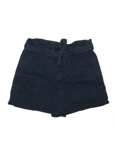 Pre-owned Ann Taylor Loft Cargo Shorts In Blue