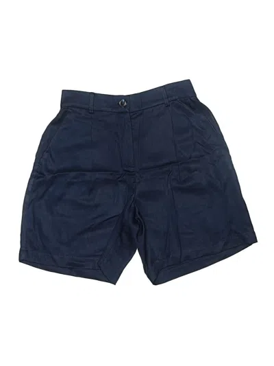 Pre-owned Ann Taylor Loft Cargo Shorts In Blue