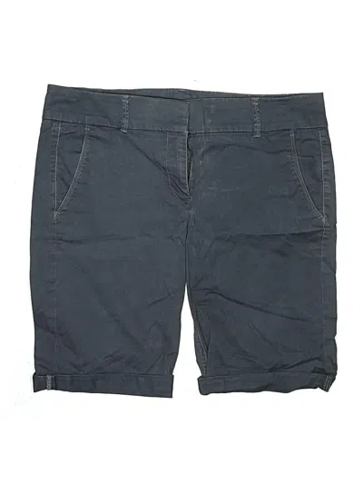 Pre-owned Ann Taylor Loft Cargo Shorts In Blue