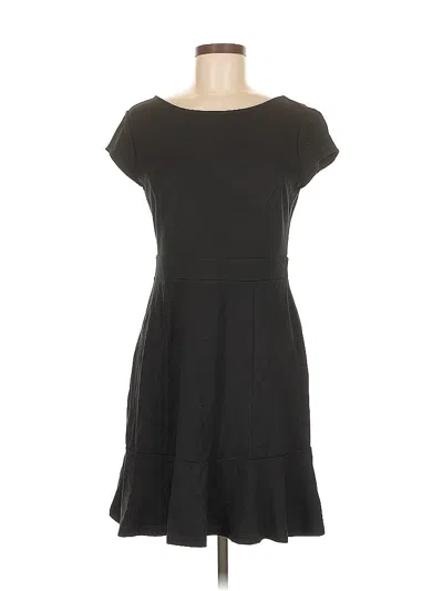 Pre-owned Ann Taylor Loft Casual Dress In Black