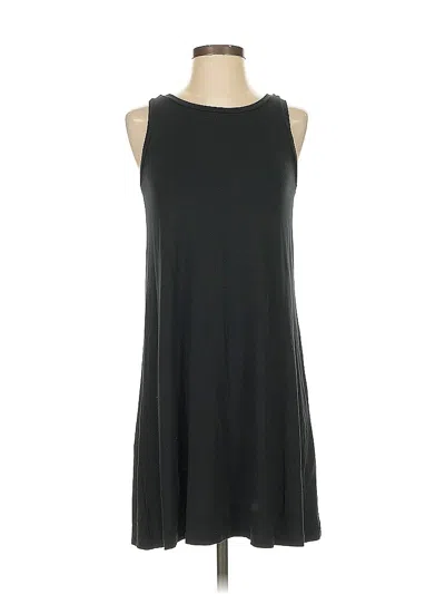 Pre-owned Ann Taylor Loft Casual Dress In Black