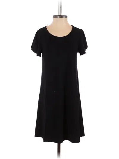 Pre-owned Ann Taylor Loft Casual Dress In Black