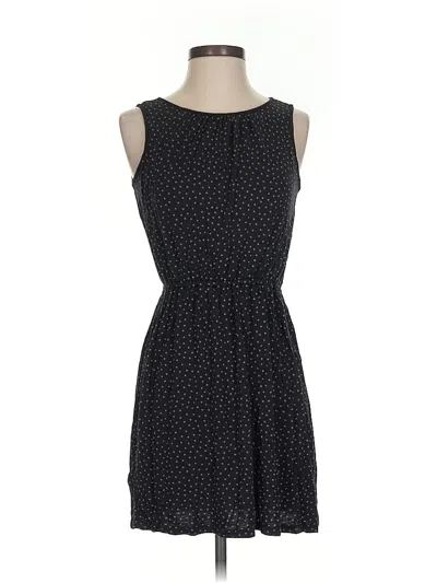 Pre-owned Ann Taylor Loft Casual Dress In Black