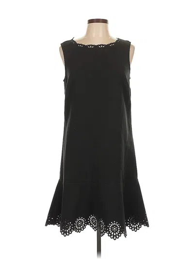 Pre-owned Ann Taylor Loft Casual Dress In Black