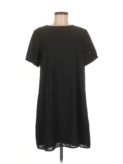 Pre-owned Ann Taylor Loft Casual Dress In Black
