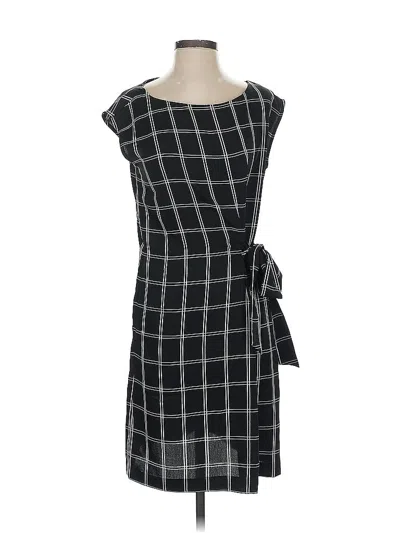 Pre-owned Ann Taylor Loft Casual Dress In Black