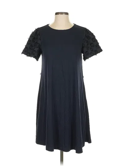 Pre-owned Ann Taylor Loft Casual Dress In Black