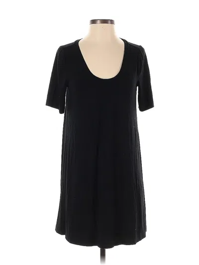 Pre-owned Ann Taylor Loft Casual Dress In Black