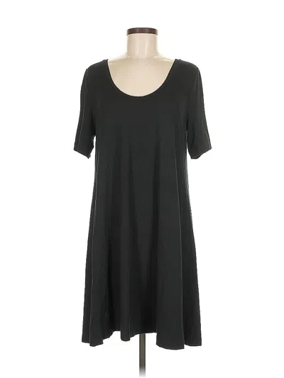 Pre-owned Ann Taylor Loft Casual Dress In Black