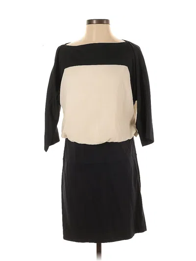 Pre-owned Ann Taylor Loft Casual Dress In Black