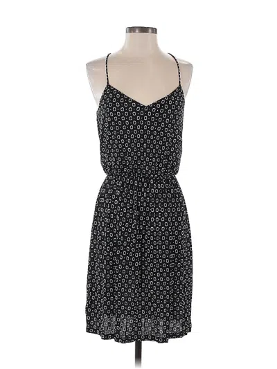 Pre-owned Ann Taylor Loft Casual Dress In Black