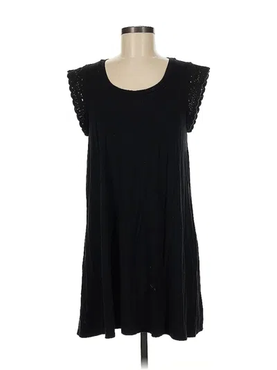 Pre-owned Ann Taylor Loft Casual Dress In Black