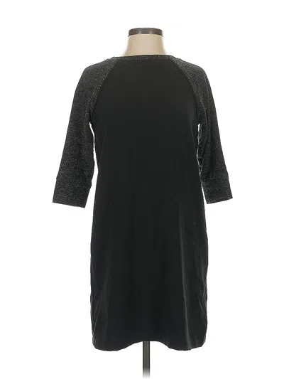 Pre-owned Ann Taylor Loft Casual Dress In Black