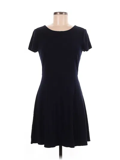 Pre-owned Ann Taylor Loft Casual Dress In Black