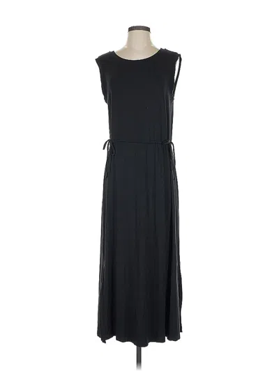 Pre-owned Ann Taylor Loft Casual Dress In Black