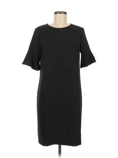 Pre-owned Ann Taylor Loft Casual Dress In Black