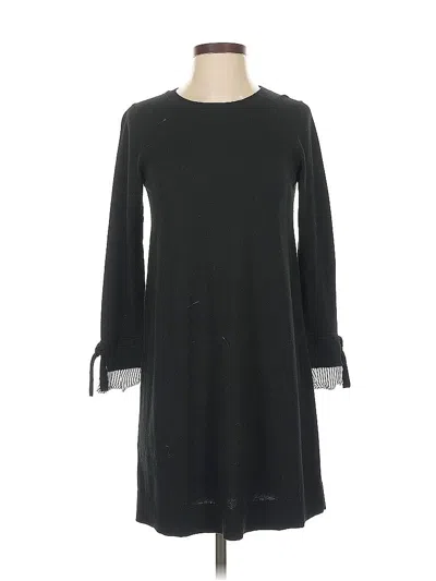 Pre-owned Ann Taylor Loft Casual Dress In Black