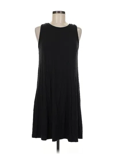 Pre-owned Ann Taylor Loft Casual Dress In Black
