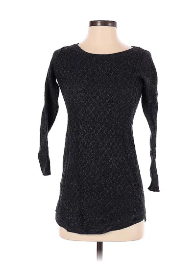 Pre-owned Ann Taylor Loft Casual Dress In Black