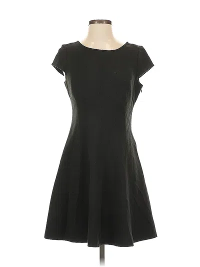 Pre-owned Ann Taylor Loft Casual Dress In Black