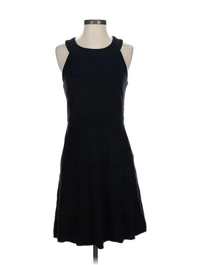 Pre-owned Ann Taylor Loft Casual Dress In Black