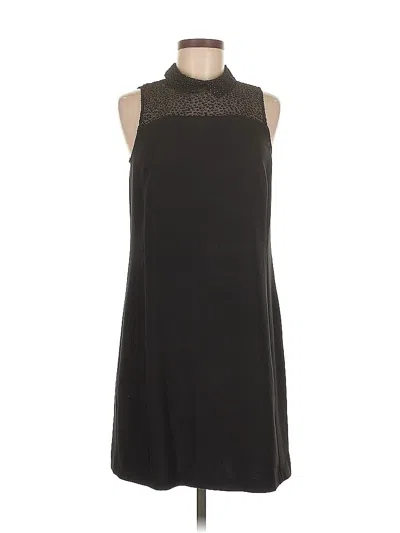 Pre-owned Ann Taylor Loft Casual Dress In Black