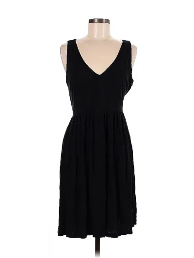 Pre-owned Ann Taylor Loft Casual Dress In Black