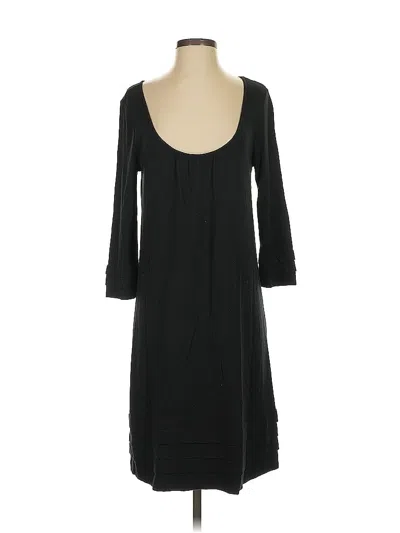 Pre-owned Ann Taylor Loft Casual Dress In Black