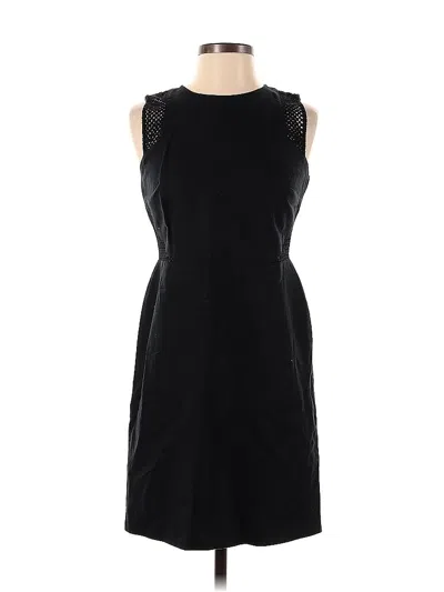 Pre-owned Ann Taylor Loft Casual Dress In Black