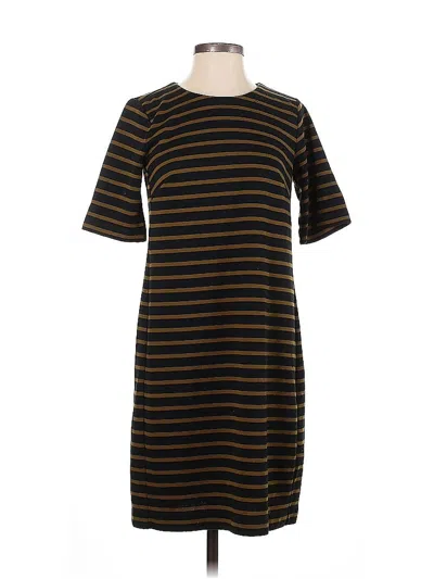Pre-owned Ann Taylor Loft Casual Dress In Black