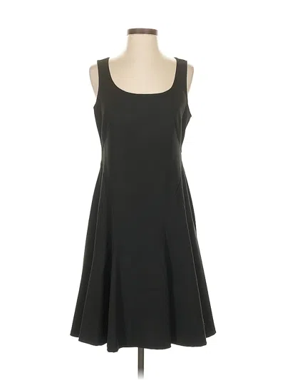 Pre-owned Ann Taylor Loft Casual Dress In Black