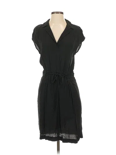 Pre-owned Ann Taylor Loft Casual Dress In Black