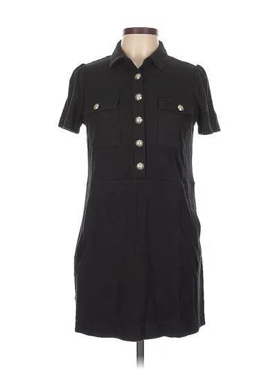 Pre-owned Ann Taylor Loft Casual Dress In Black
