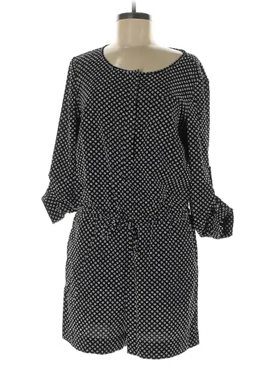 Pre-owned Ann Taylor Loft Casual Dress In Black
