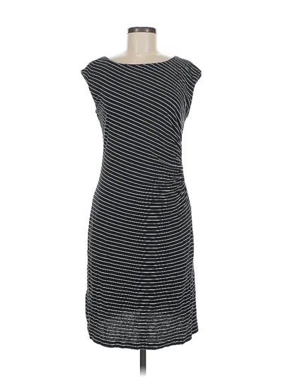 Pre-owned Ann Taylor Loft Casual Dress In Black