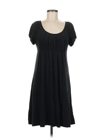 Pre-owned Ann Taylor Loft Casual Dress In Black