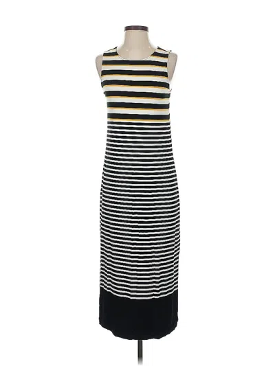 Pre-owned Ann Taylor Loft Casual Dress In Black