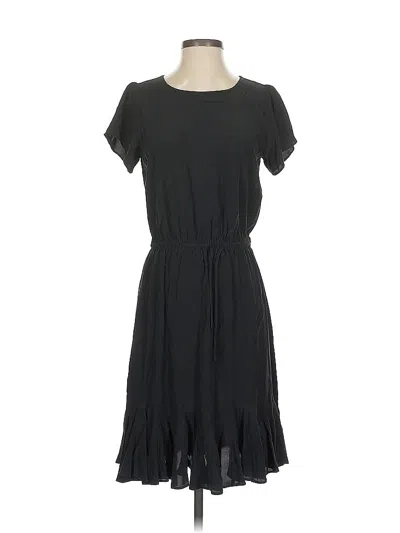 Ann Taylor Loft Casual Dress In Black