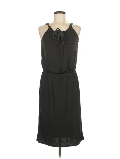 Pre-owned Ann Taylor Loft Casual Dress In Black