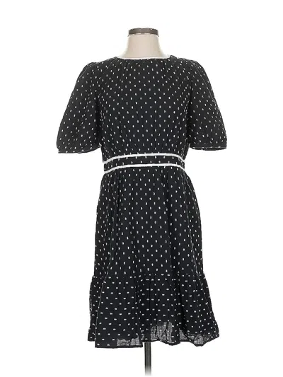 Pre-owned Ann Taylor Loft Casual Dress In Black