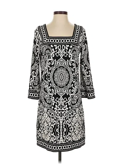 Pre-owned Ann Taylor Loft Casual Dress In Black