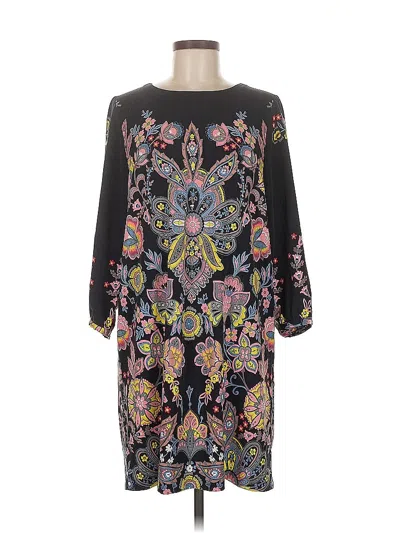 Pre-owned Ann Taylor Loft Casual Dress In Black